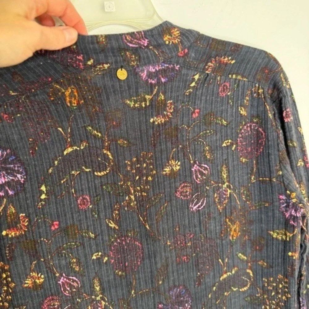 M23 Antik Batik Alina Black‎ Floral Midi Dress